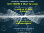 Bain sonore le 28 juillet à St Antoine de Breuilh